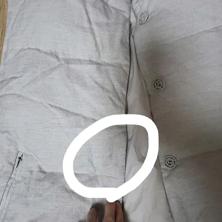 [BUNJANG] Hanseom LATT 2021 Goose Down Padded Vest / 한섬 LATT2021 구스(솜털90/깃털10) 패딩 조끼 팔아요