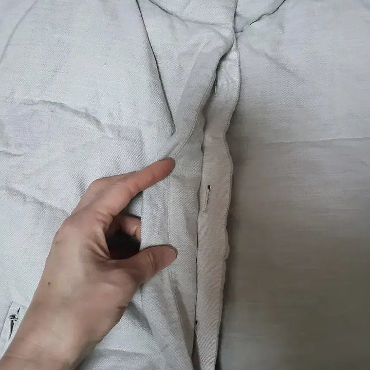 [BUNJANG] Hanseom LATT 2021 Goose Down Padded Vest / 한섬 LATT2021 구스(솜털90/깃털10) 패딩 조끼 팔아요