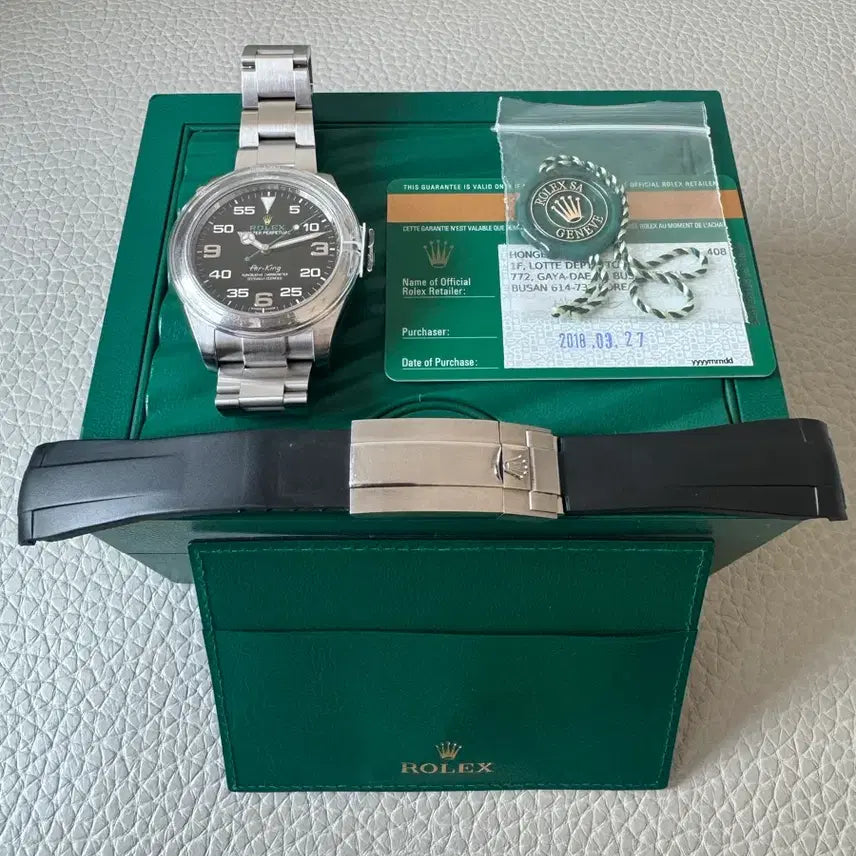 [BUNJANG] Rolex Air-King 40mm Watch / (교환가능)롤렉스 에어킹 팝니다