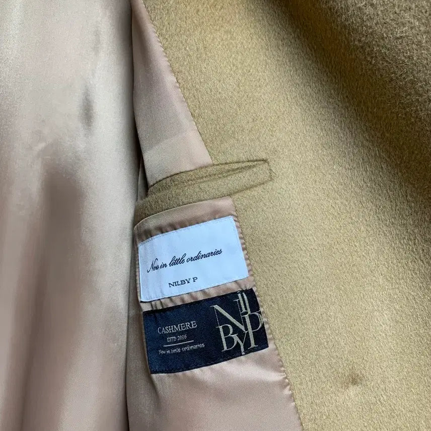 [BUNJANG] Nil By P Volume Coat / 새것 닐바이피 collarless volume coat 오버핏 롱코트