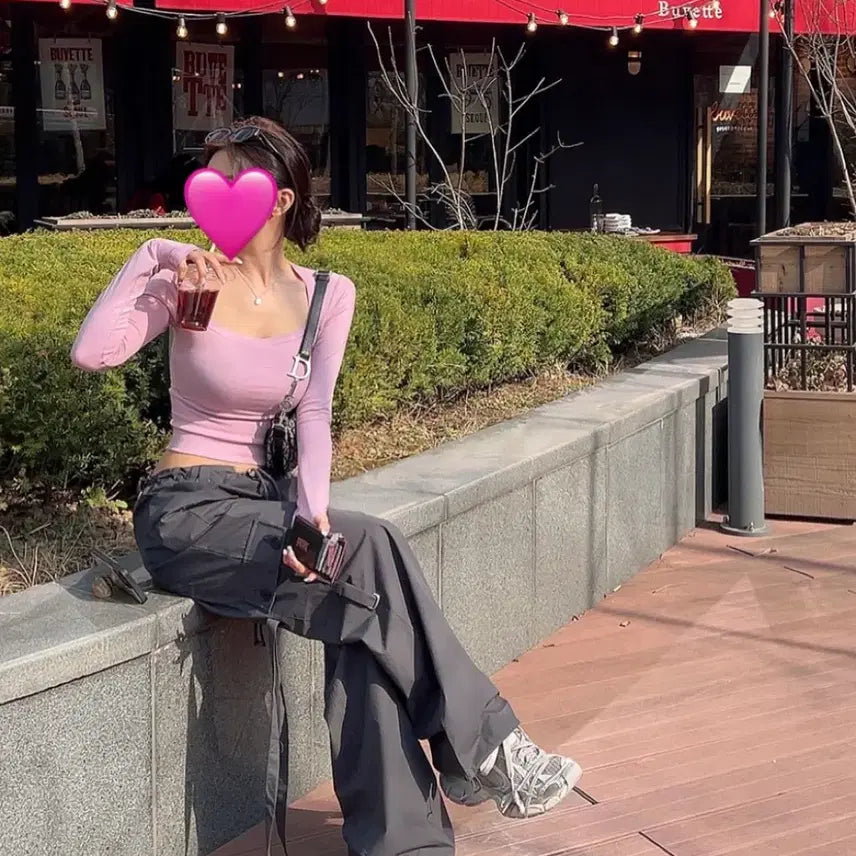 [BUNJANG] Hypnotic Row Cargo Wide Pants / 히프나틱 로우 카고 와이드팬츠