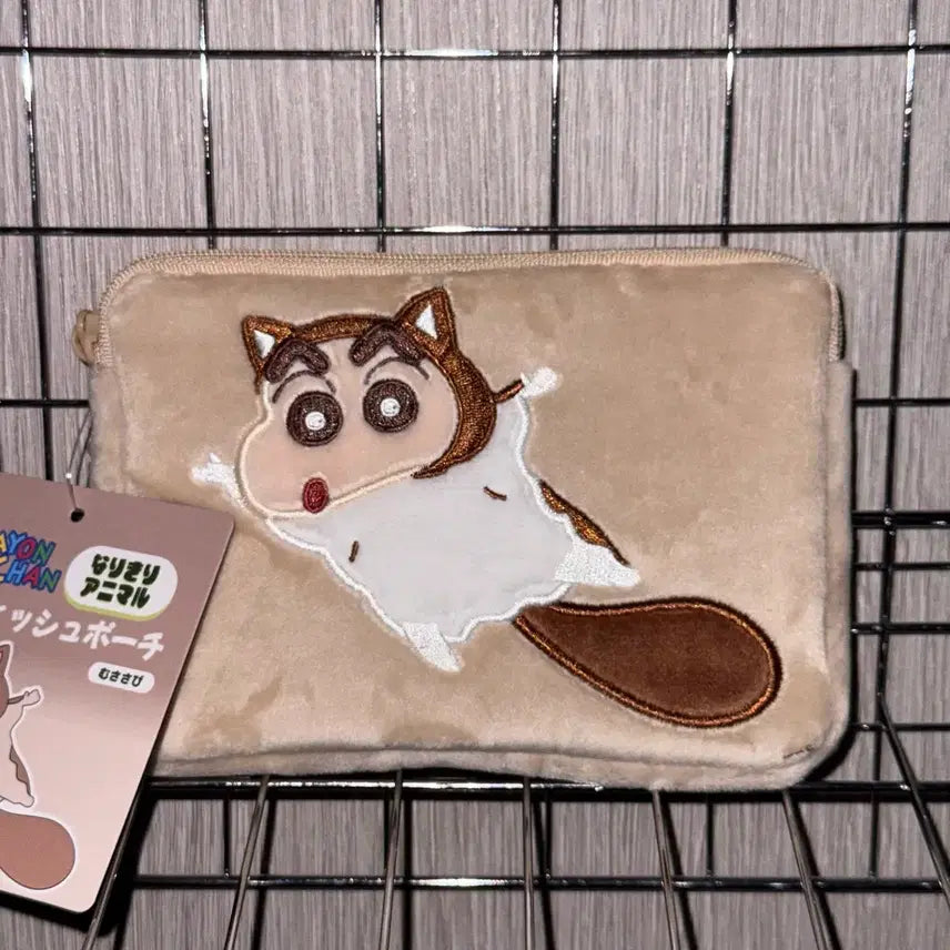 [BUNJANG] Crayon Shin-chan Flying Squirrel Tissue Pouch / 크레용신짱 짱구 하늘다람쥐 티슈 파우치
