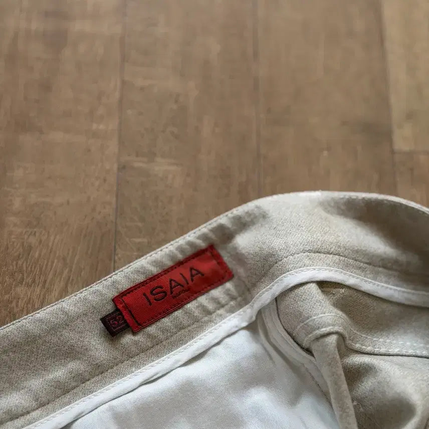 [BUNJANG] Isaia Ivory Wool Pants / [34] Isaia 아이보리 울 팬츠 (52)