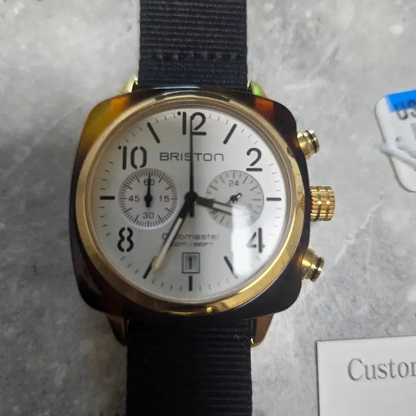 [SOLD OUT] [가격내림] 브리스톤 클럽마스터 블랙 남성시계 상태최상