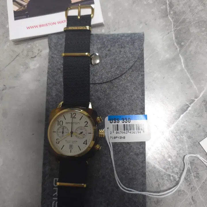 [SOLD OUT] [가격내림] 브리스톤 클럽마스터 블랙 남성시계 상태최상