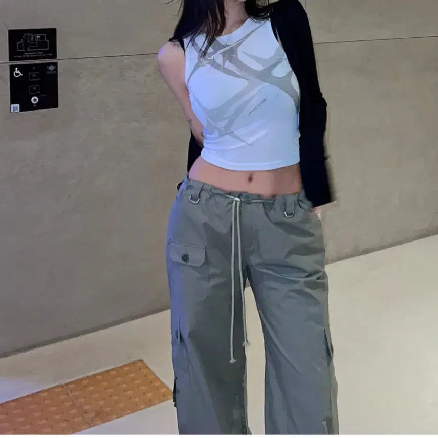 [BUNJANG] Hypnotic Made Crop Cardigan / 히프나틱 메이드 크롭가디건