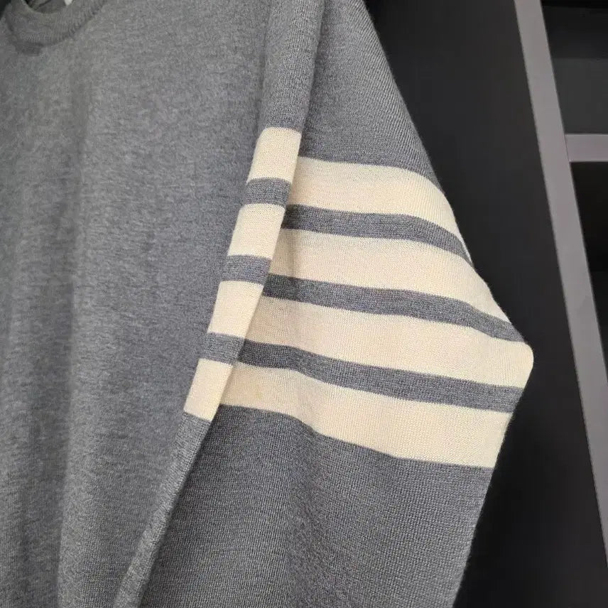 [BUNJANG] Thom Browne Merino Wool Knit Gray / [4,무하자]톰브라운 메리노울 니트 그레이