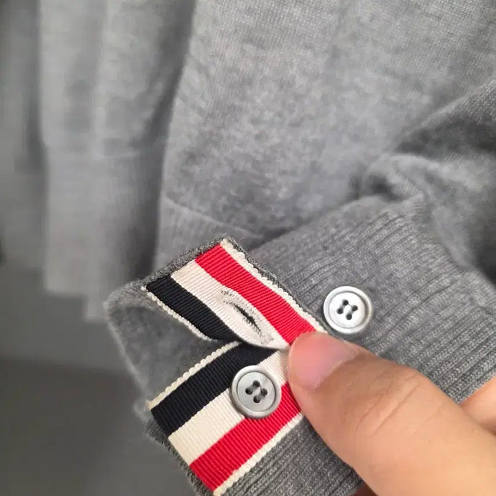 [BUNJANG] Thom Browne Merino Wool Knit Gray / [4,무하자]톰브라운 메리노울 니트 그레이