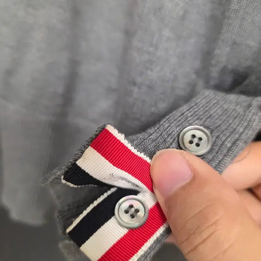 [BUNJANG] Thom Browne Merino Wool Knit Gray / [4,무하자]톰브라운 메리노울 니트 그레이