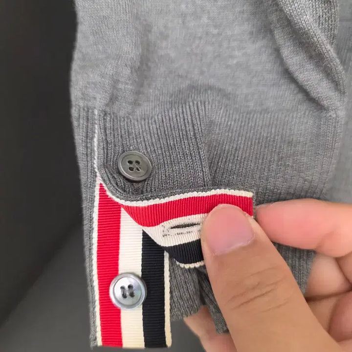 [BUNJANG] Thom Browne Merino Wool Knit Gray / [4,무하자]톰브라운 메리노울 니트 그레이