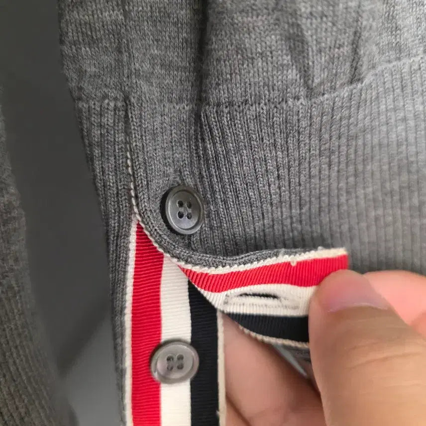 [BUNJANG] Thom Browne Merino Wool Knit Gray / [4,무하자]톰브라운 메리노울 니트 그레이