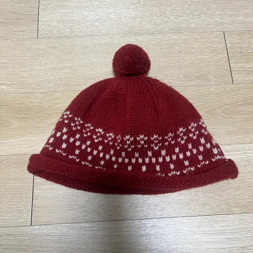 [BUNJANG] FREETTER Red Belle Rollup Beanie / 프리터 레드 비니