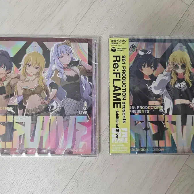 [BUNJANG] 961presents RE:flame CD Set / 아이마스 961presents CD 팝니다