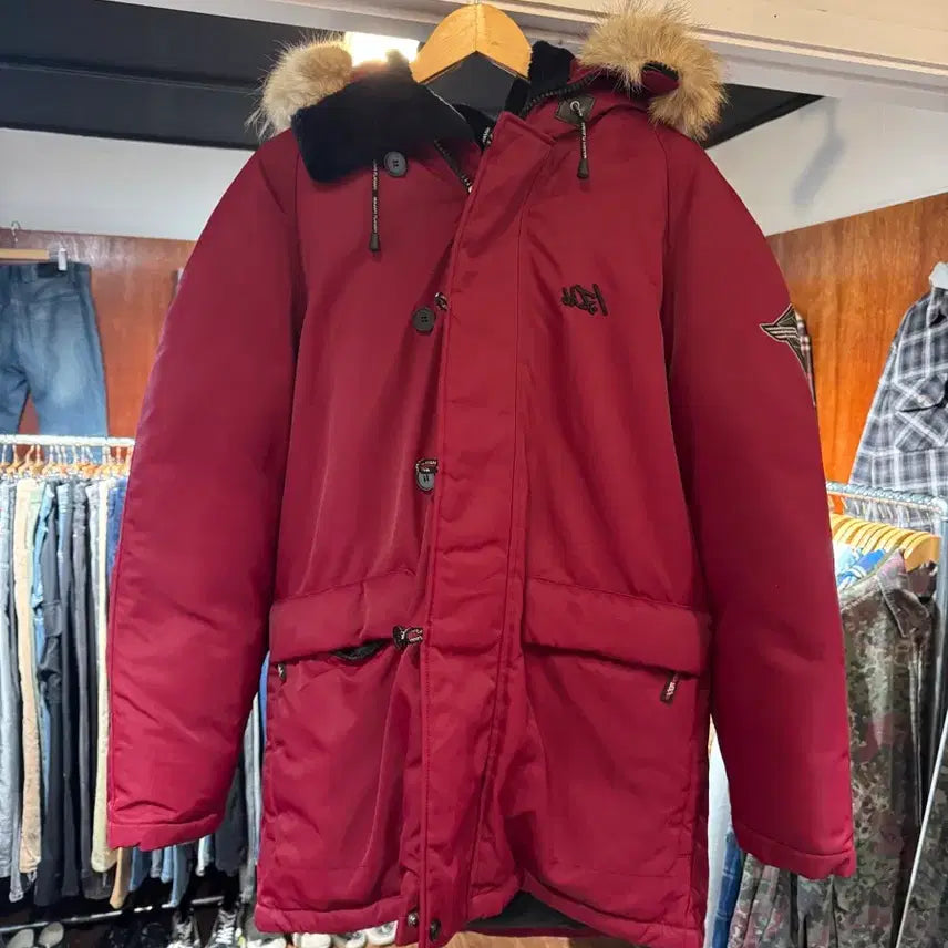 [BUNJANG] Mazaplava Duck Down Padded Jacket Old School L / 마자플라바 덕다운 패딩점퍼 올드스쿨 MF! L
