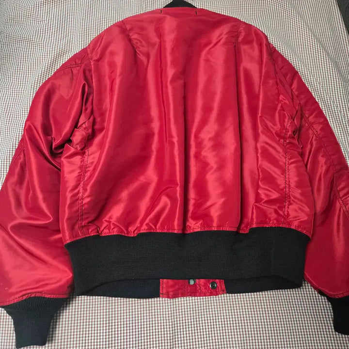 [BUNJANG] Buzz Rickson's L-2B Red MA-1 Scorpion Jacket / 버즈릭슨 L-2B 레드 MA-1 스콜피온 자켓 항공자켓
