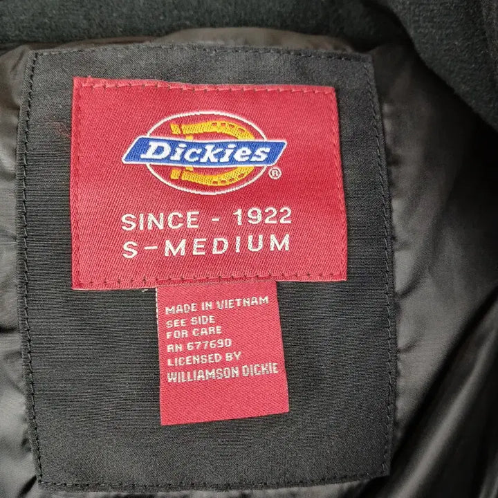 [BUNJANG] DKZ Black Hooded Down Padded Jacket (M) / 디키즈 남성 블랙 후드 오리털 패딩 점퍼(M)