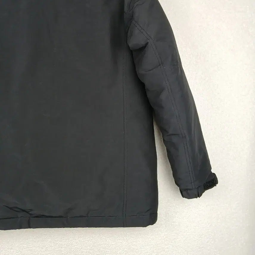 [BUNJANG] DKZ Black Hooded Down Padded Jacket (M) / 디키즈 남성 블랙 후드 오리털 패딩 점퍼(M)