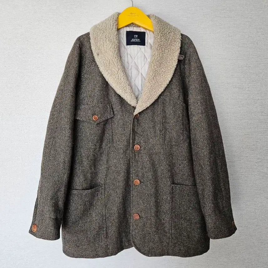 [BUNJANG] Aspesi Herringbone Pocket Jacket / 아스페시 헤링본 포켓 자켓