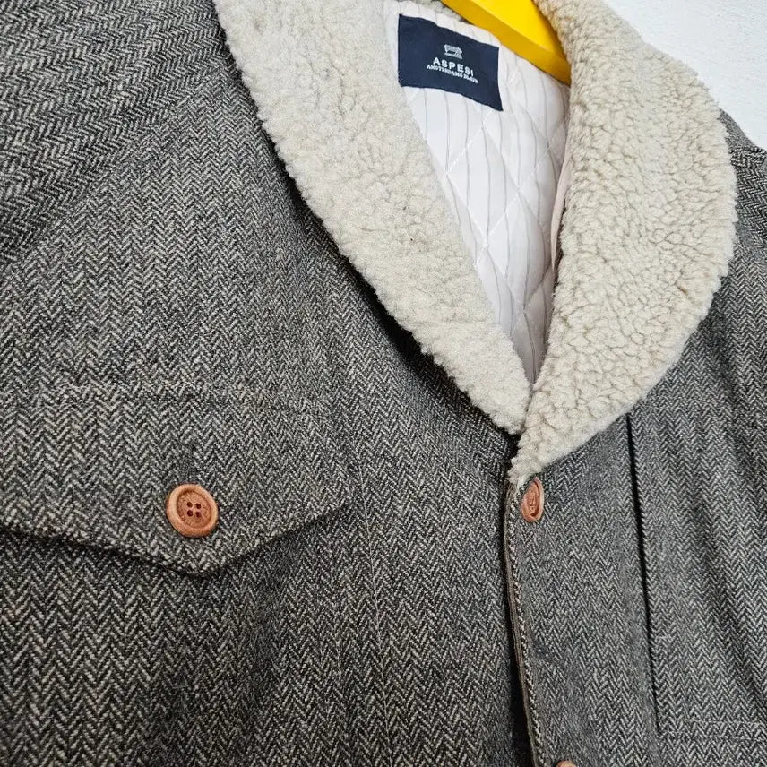[BUNJANG] Aspesi Herringbone Pocket Jacket / 아스페시 헤링본 포켓 자켓