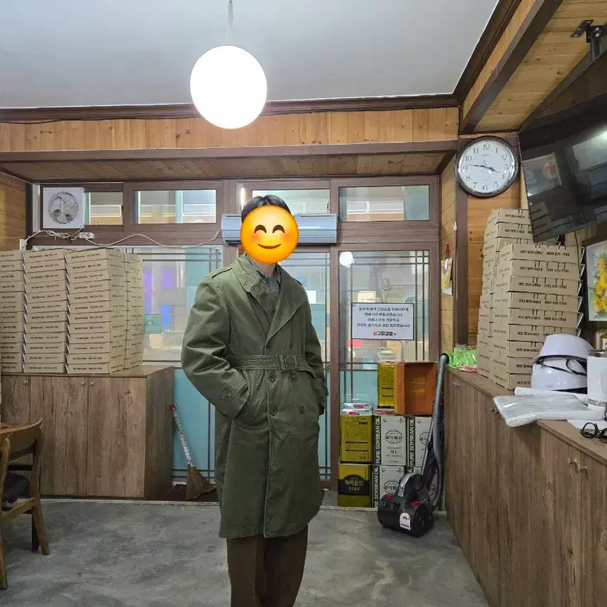 [SOLD OUT] [S/L] 미군 OG-107 장교 코트 트렌치 오버코트