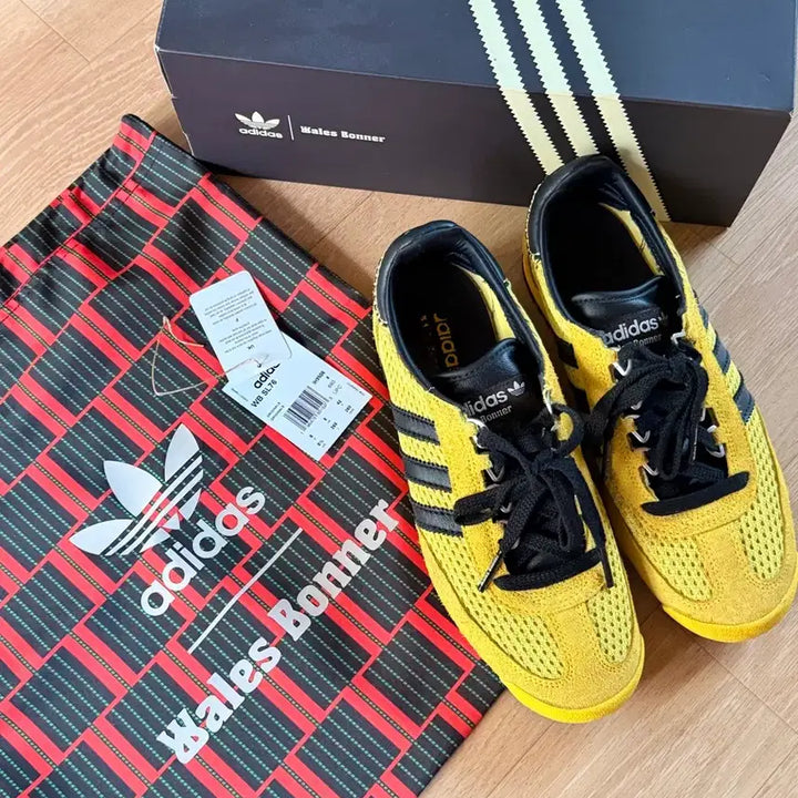 [BUNJANG] Adidas Wales Bonner SL76 Yellow 265mm / 아디다스 웨일즈 보너 SL76 옐로우 265mm