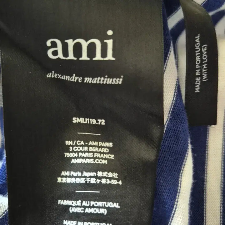 [BUNJANG] Ami Smiley Long Sleeve T-Shirt / 아미 스마일리  긴팔티(공용가능)