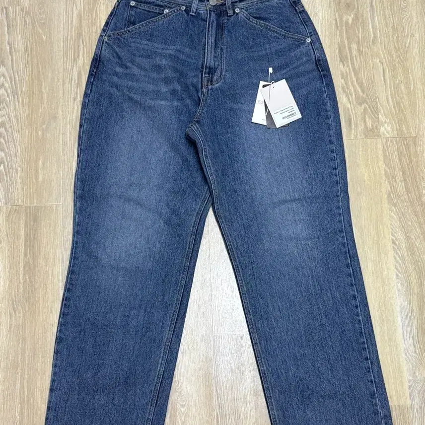 [BUNJANG] Holi Sun Blueborn Tapered Denim Pants / 새상품급) 홀리선 블루본 테이퍼드 데님 노멀 네이비