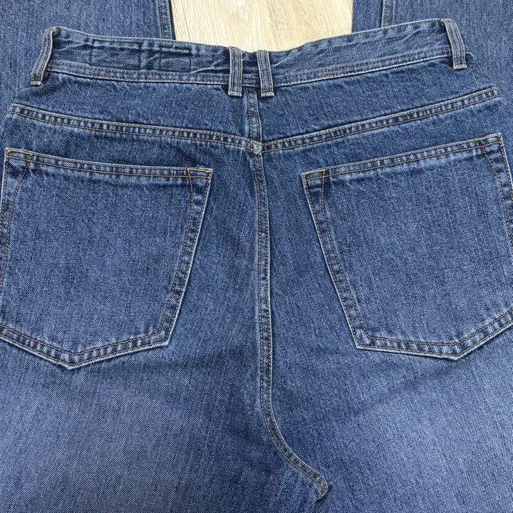 [BUNJANG] Holi Sun Blueborn Tapered Denim Pants / 새상품급) 홀리선 블루본 테이퍼드 데님 노멀 네이비