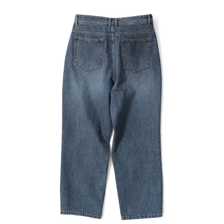 [BUNJANG] Holi Sun Blueborn Tapered Denim Pants / 새상품급) 홀리선 블루본 테이퍼드 데님 노멀 네이비