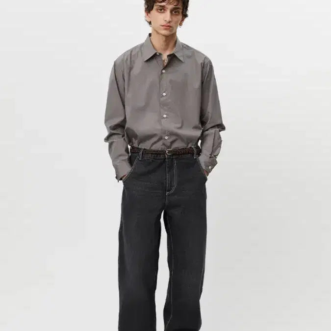 [BUNJANG] MFpen Regular Jean Faded Black / [S] mfpen 레귤러 진 페이디드블랙