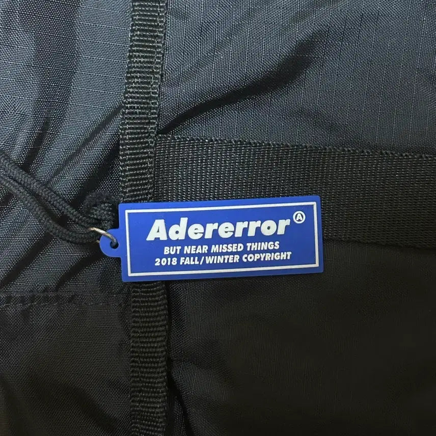 [BUNJANG] ADER Error 18FW Black Duffel Tote Bag / 아더에러 블랙 더플백 토트백 18FW