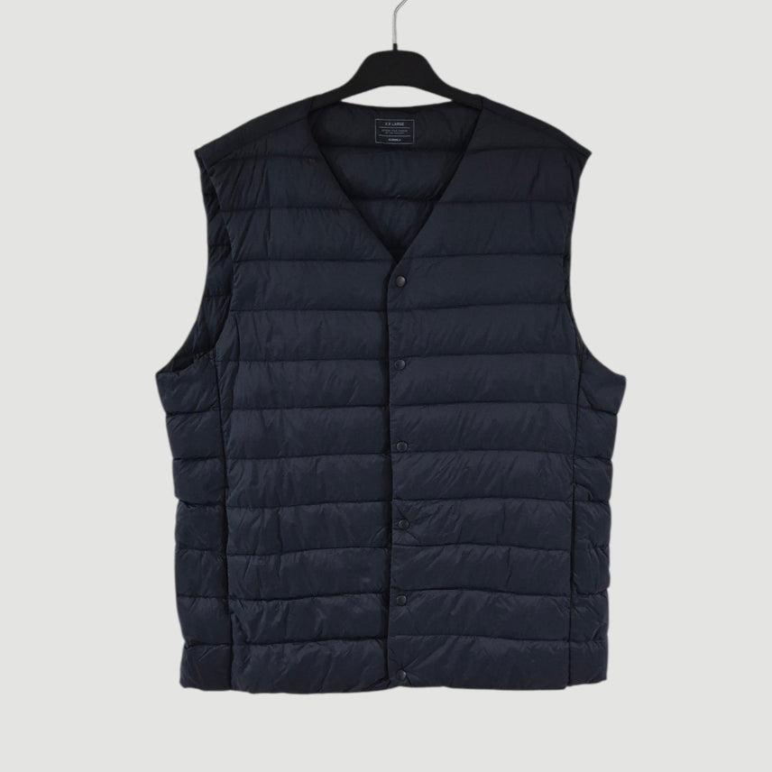 [BUNJANG] Clyde N Lightweight Down Vest / [110]클라이드앤 오리털 경량패딩조끼