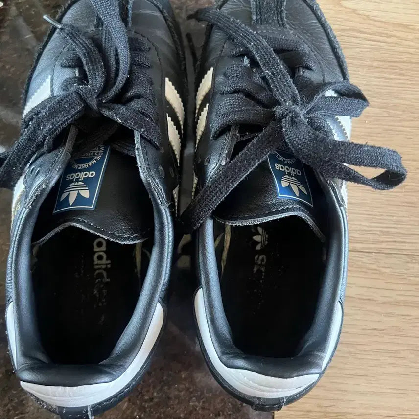 [BUNJANG] Adidas Samba OG Black/White Sneakers / 아디다스 삼바 OG 블랙/화이트 215