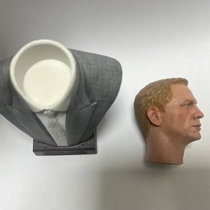 [BUNJANG] 007 James Bond Daniel Craig Custom Bust Figure / 1/6 007 제임스 본드 다니엘 크레이그 흉상 작가작 커스텀 핫토이 X