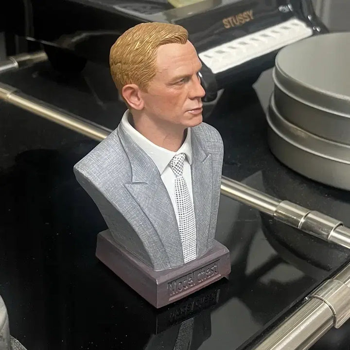 [BUNJANG] 007 James Bond Daniel Craig Custom Bust Figure / 1/6 007 제임스 본드 다니엘 크레이그 흉상 작가작 커스텀 핫토이 X