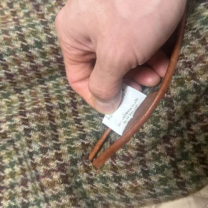 [BUNJANG] Toyo Enterprises Harris Tweed Varsity Jacket / 토요엔터프라이즈 해리스트위드 바시티자켓