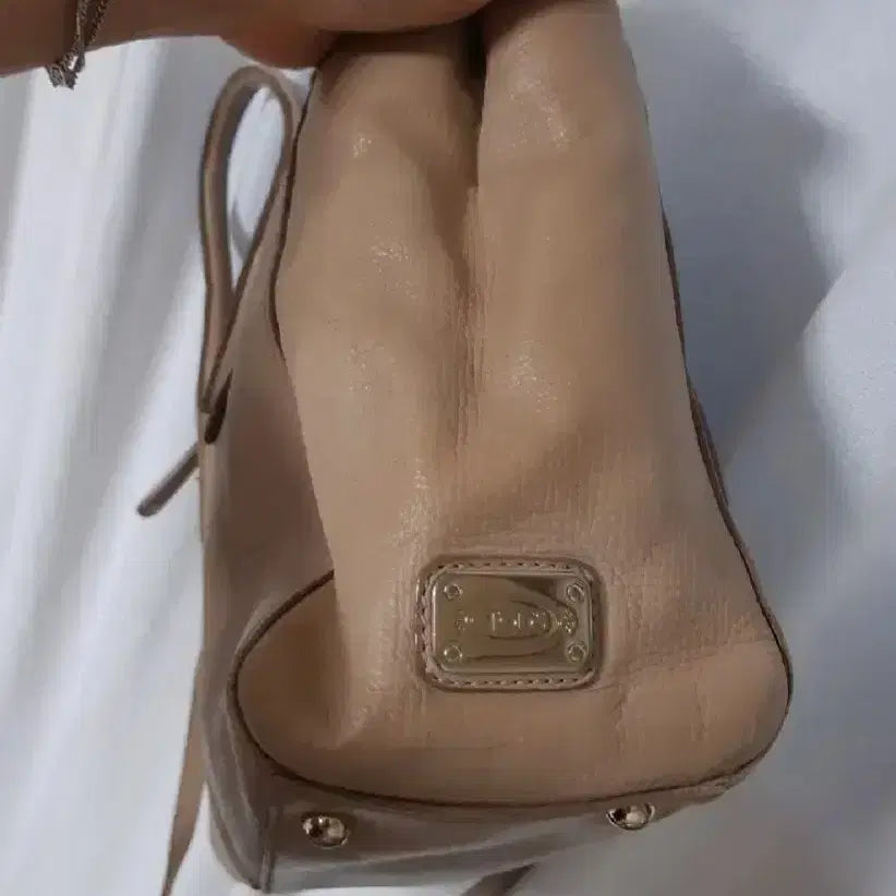 [BUNJANG] Tods Camel Tote Bag with Strap / 정품 ㅡ토즈 TODSㅡ카멜토트백. 스트랩있음