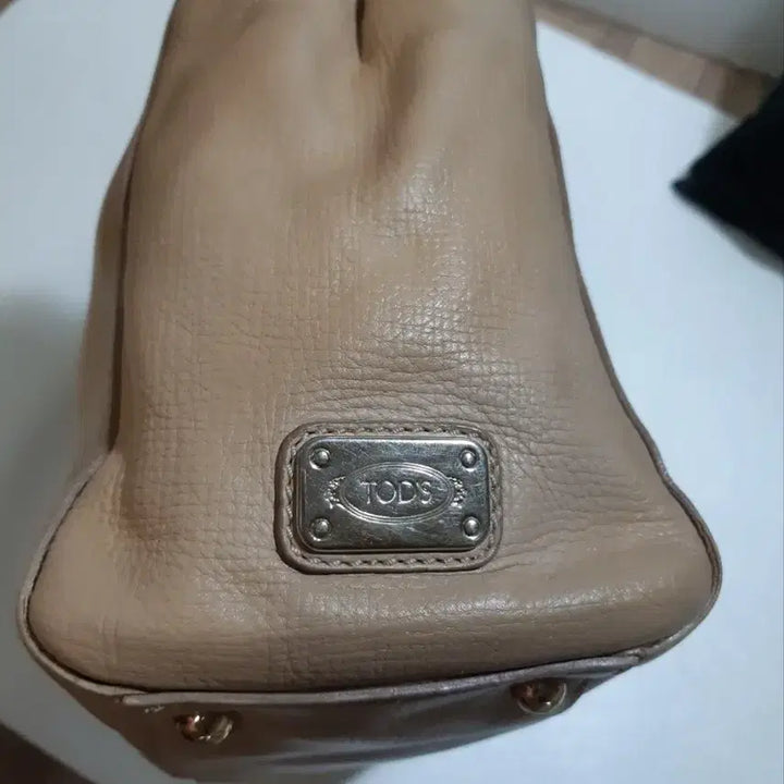[BUNJANG] Tods Camel Tote Bag with Strap / 정품 ㅡ토즈 TODSㅡ카멜토트백. 스트랩있음