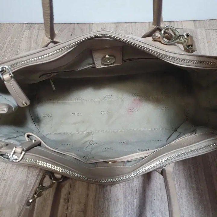 [BUNJANG] Tods Camel Tote Bag with Strap / 정품 ㅡ토즈 TODSㅡ카멜토트백. 스트랩있음