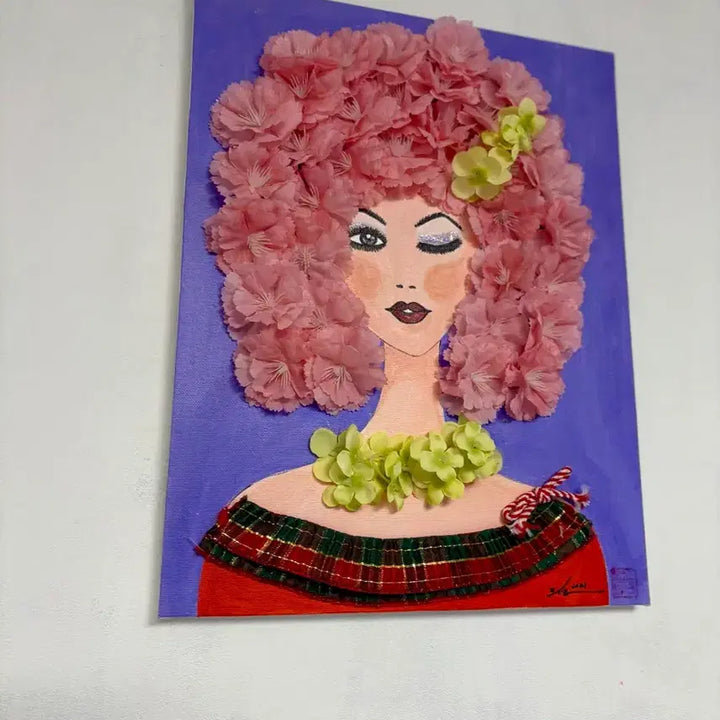 [BUNJANG] Free Woman Painting / 자유여인(개업,집들이)