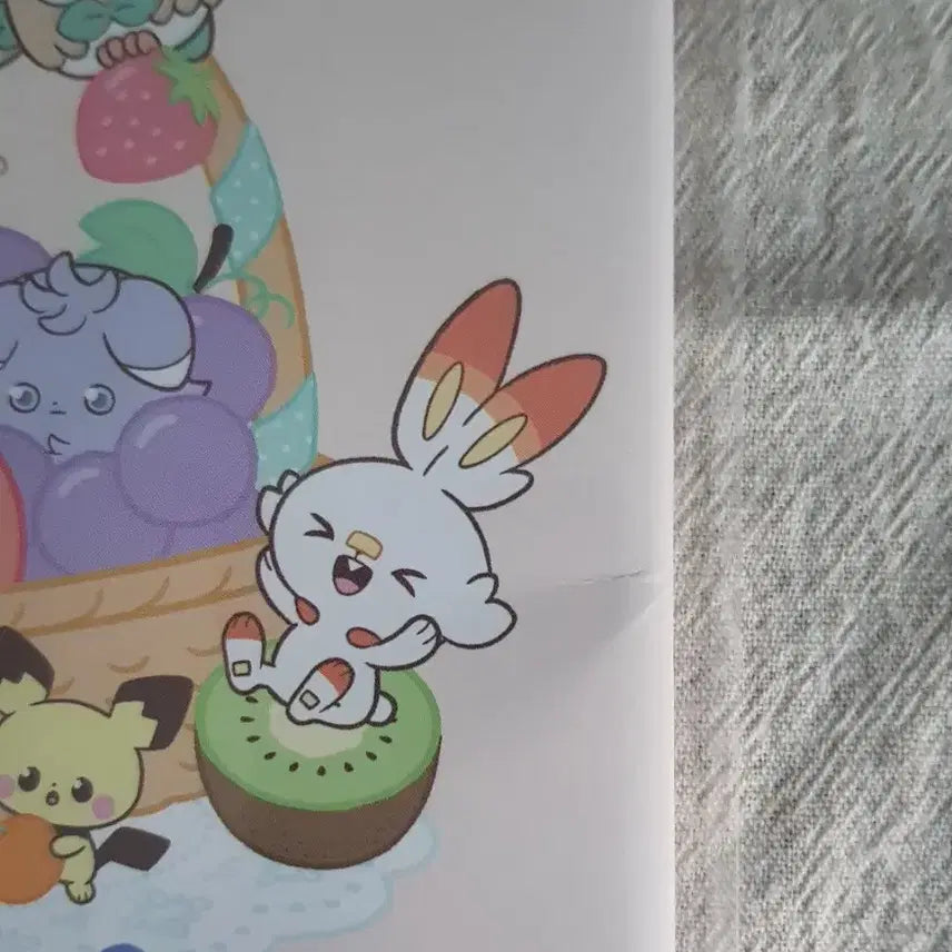 [BUNJANG] Pocket Piece A5 Notebook Pokemon / 포켓피스 A5 노트 에몽가 염버니 나몰빼미 냐스퍼 팽도리