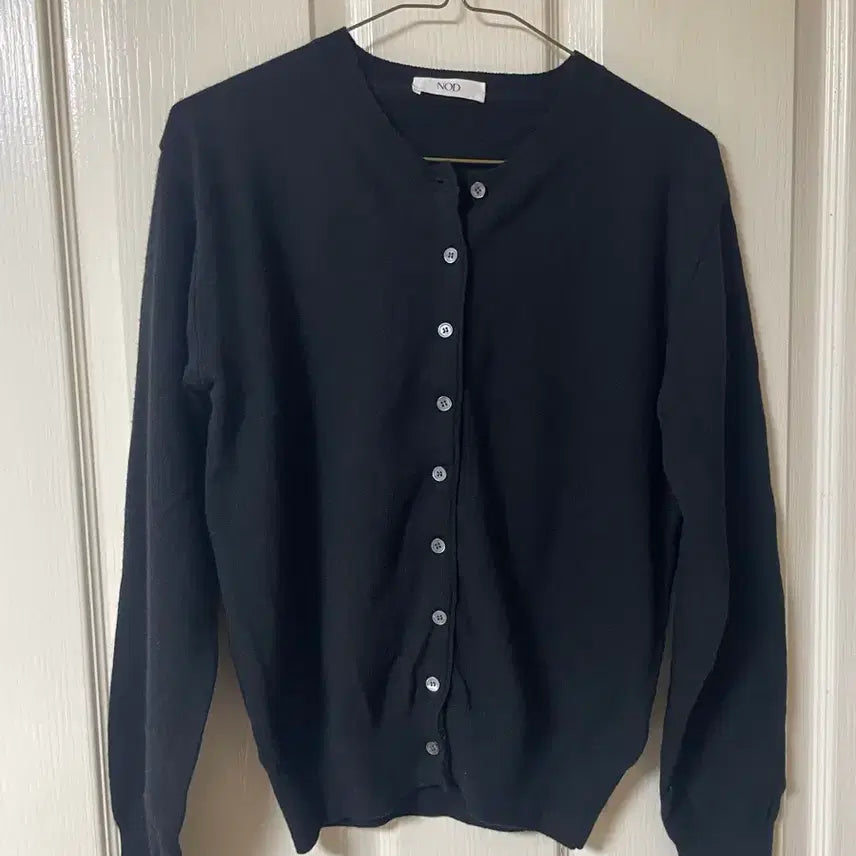 [BUNJANG] MOD Cashmere Cardigan Black / 엠오디 캐시 가디건 블랙