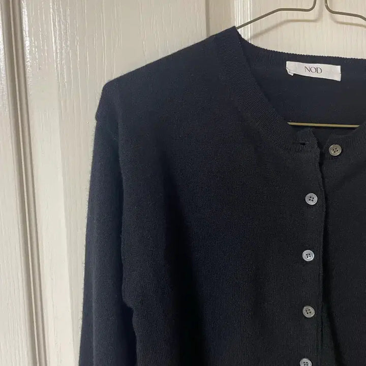 [BUNJANG] MOD Cashmere Cardigan Black / 엠오디 캐시 가디건 블랙