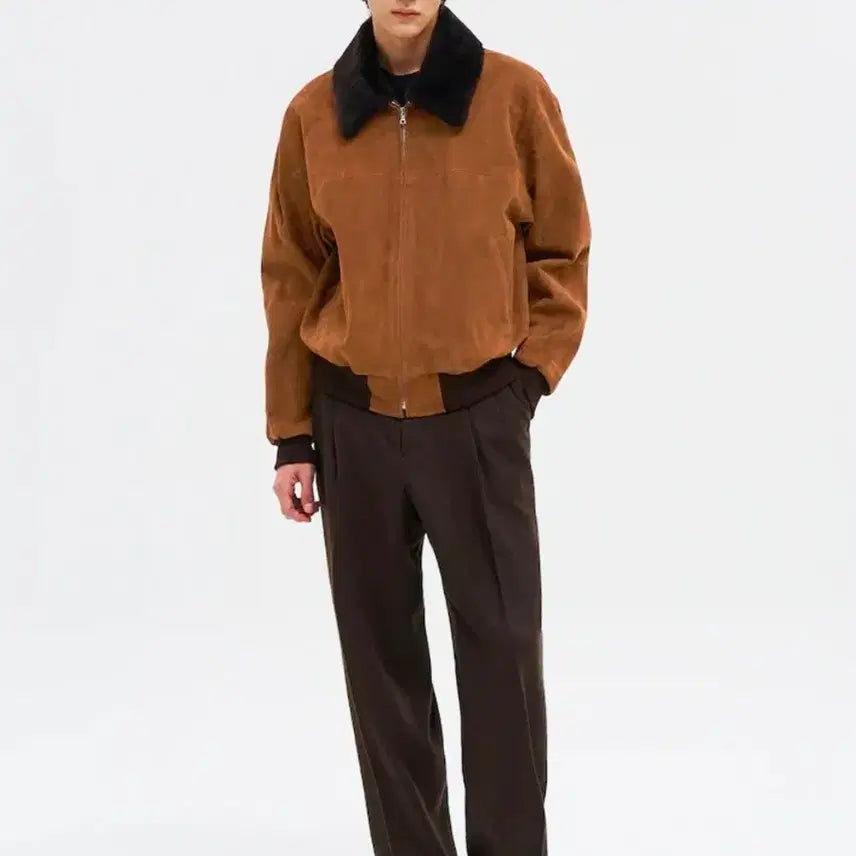 [BUNJANG] Auralee 25AW Goat Suede Blouson / [5, 새상품] 오라리 25AW 고트 스웨이드 블루종 팝니다