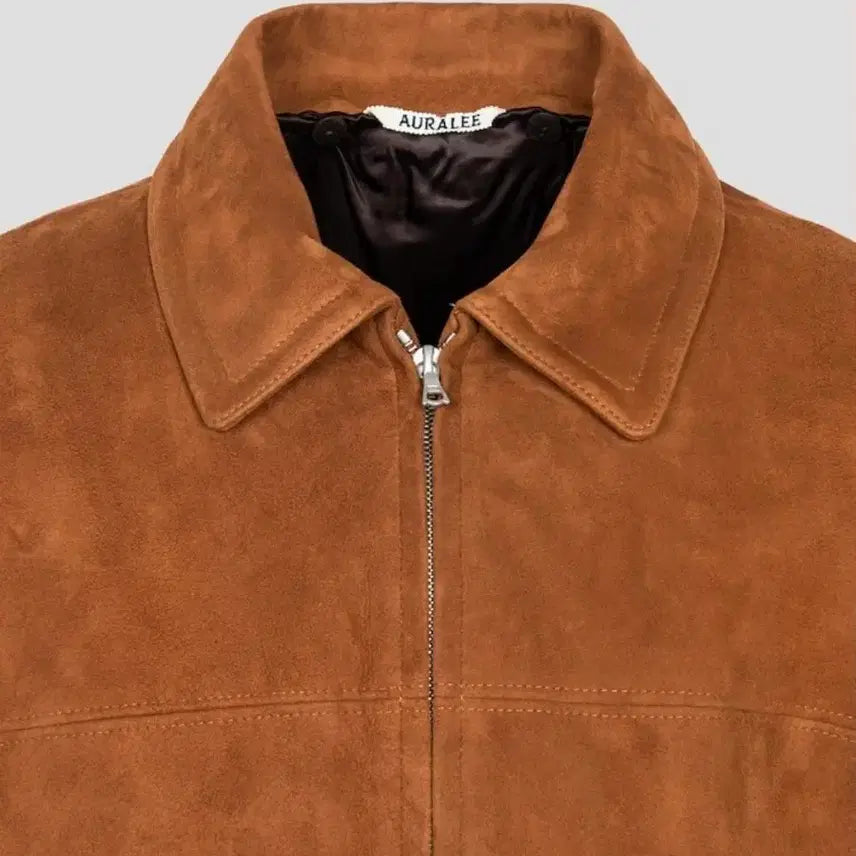 [BUNJANG] Auralee 25AW Goat Suede Blouson / [5, 새상품] 오라리 25AW 고트 스웨이드 블루종 팝니다