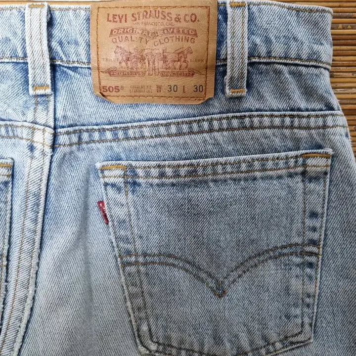 [BUNJANG] Levi's 505 Red Tab Jeans / 90s USA 505 30x30 리바이스 레드탭