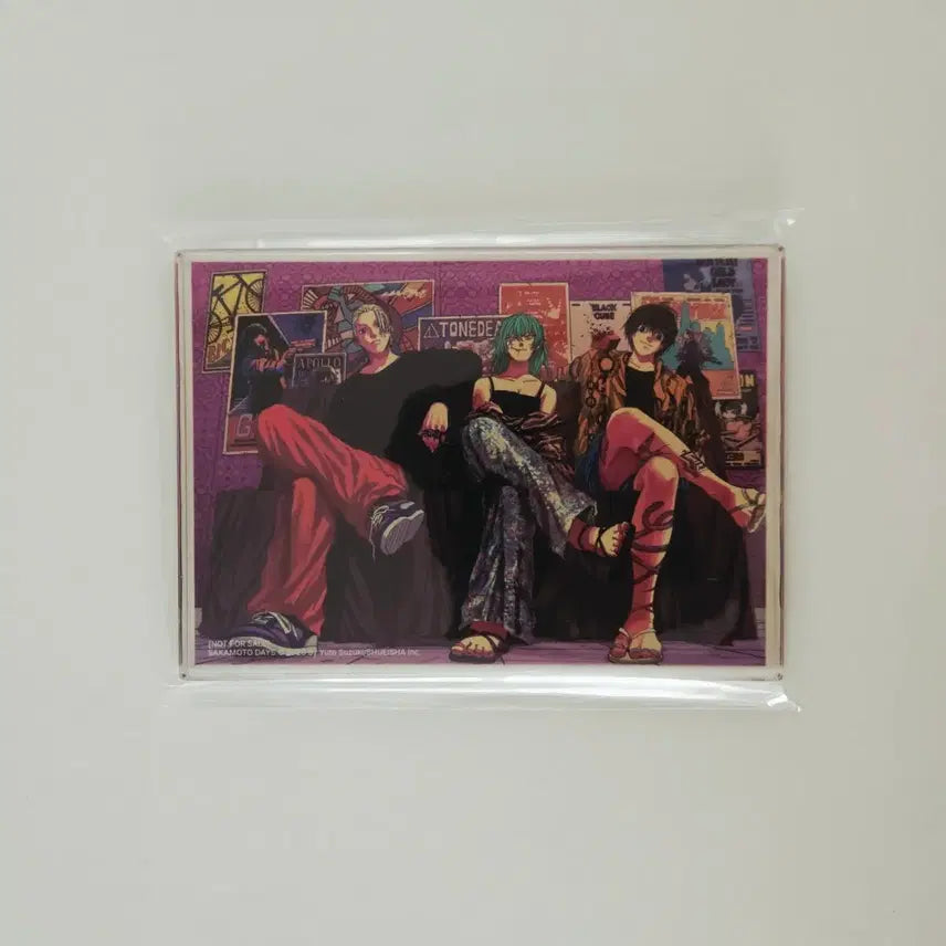 [BUNJANG] Sakamoto Days JCC Acrylic Block Ridi POB / 사카모토데이즈 구jcc 아크릴 블럭 리디 특전