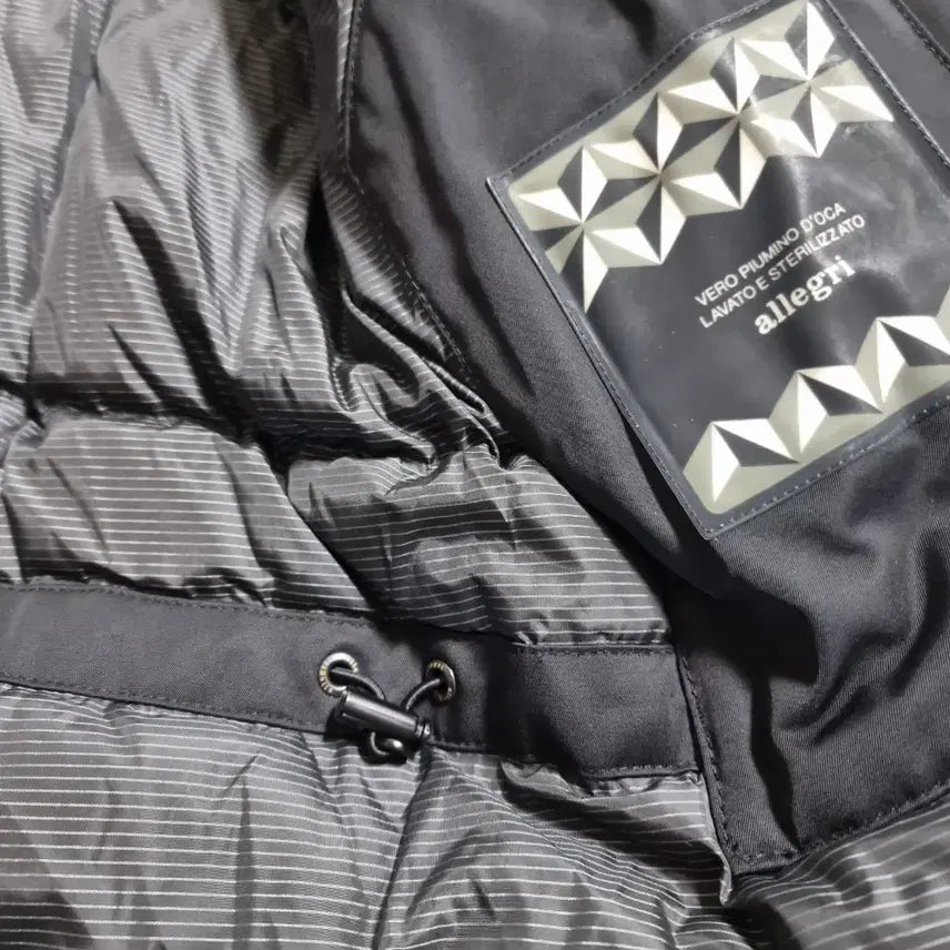 [BUNJANG] Allegri Goose Down Jacket Black Size 46 / 알레그리 구스다운 거위털 블랙 사이즈 46(95)