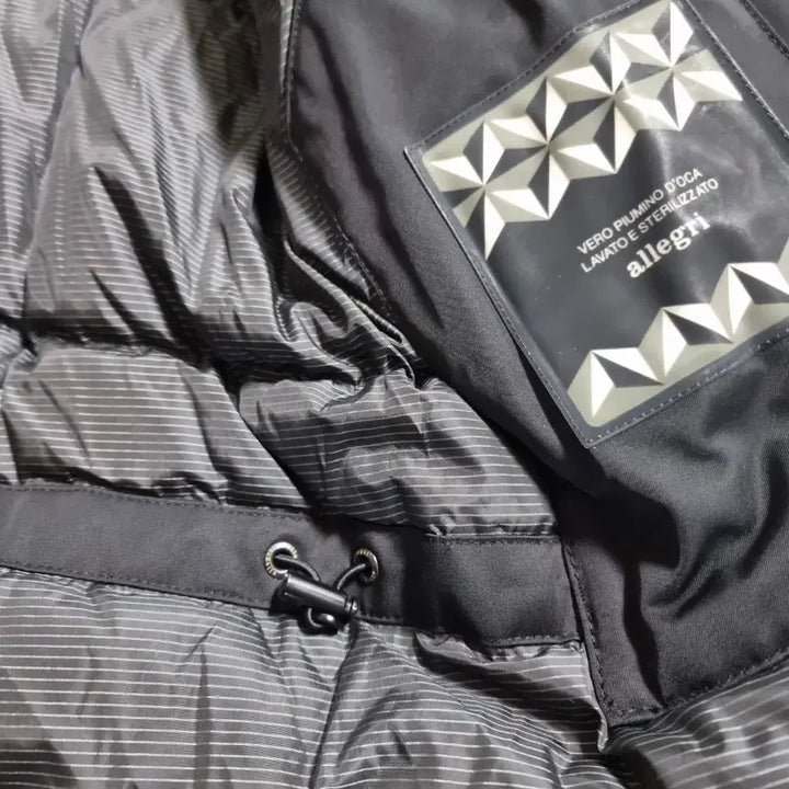 [BUNJANG] Allegri Goose Down Jacket Black Size 46 / 알레그리 구스다운 거위털 블랙 사이즈 46(95)