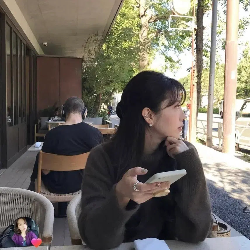 [BUNJANG] Archive J2U Mood Fox Turtleneck Sweater / 아카이브제이투유 무드 폭스 터틀넥 스위터